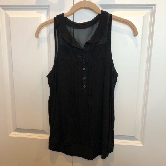 AE Tank Top with Mesh Panel - Picture 1 of 4